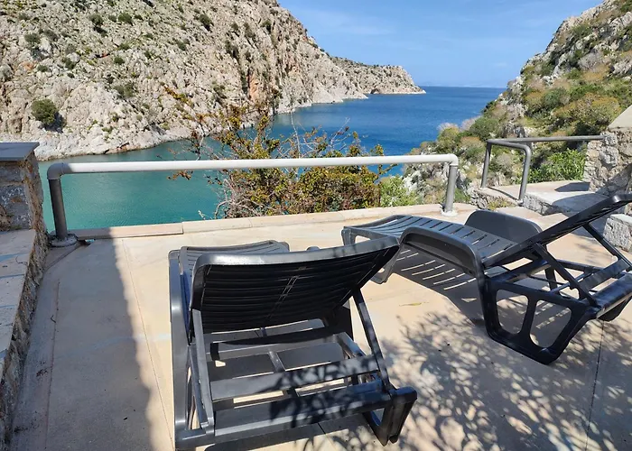 Kalymnos Island Rina Vathy Fiord House 펜션 Vathis